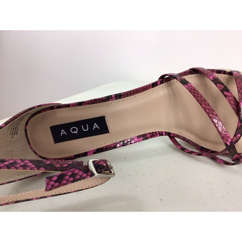 AQUA Heels Sandals Womens 7.5 - Picture 9 of 10